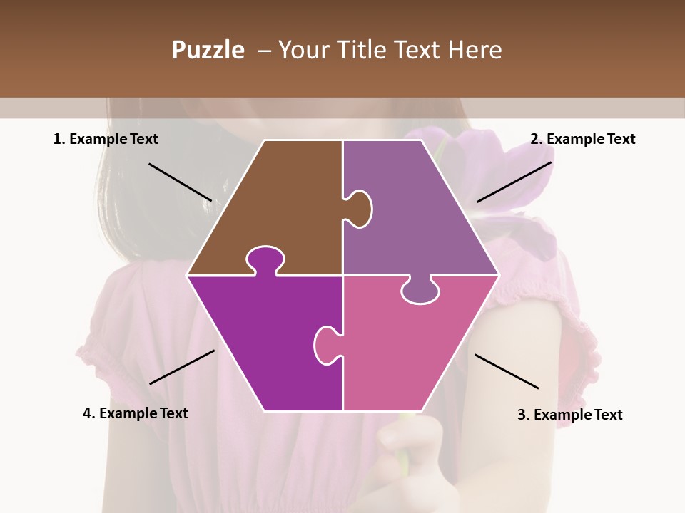 Childhood Hand Kid PowerPoint Template