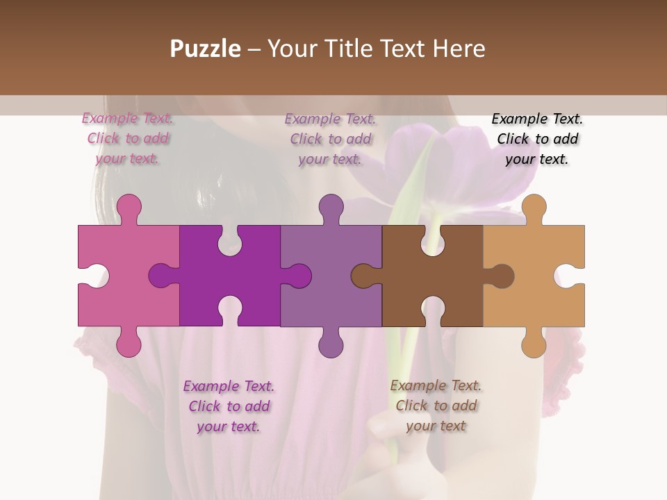 Childhood Hand Kid PowerPoint Template