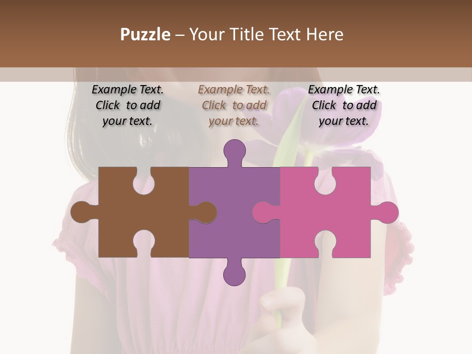 Childhood Hand Kid PowerPoint Template