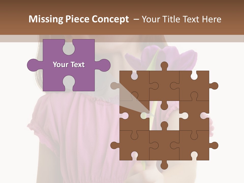 Childhood Hand Kid PowerPoint Template