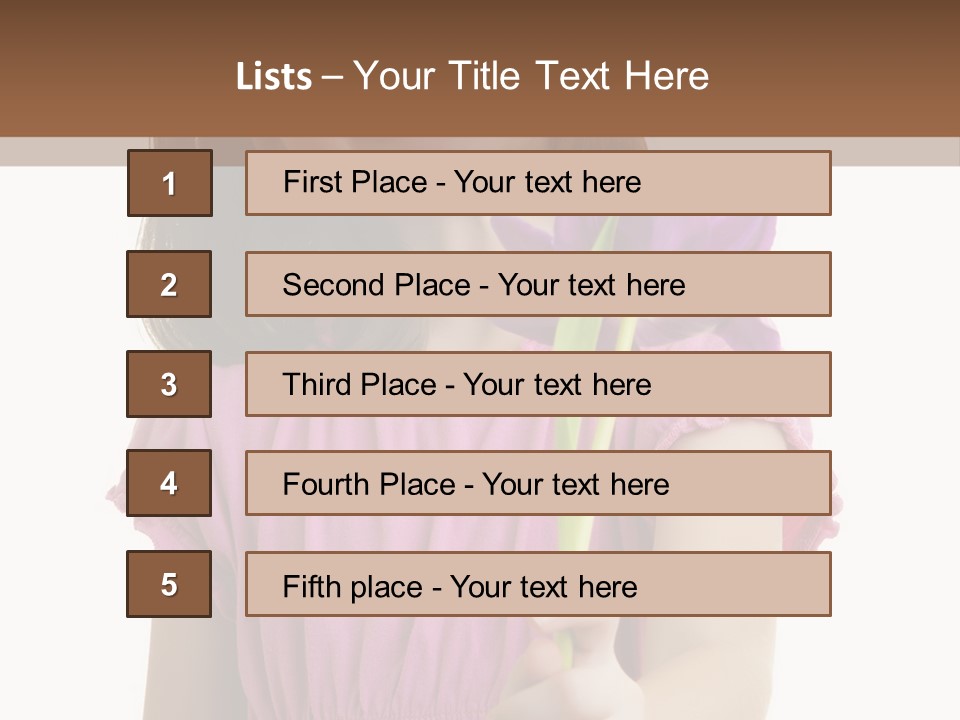 Childhood Hand Kid PowerPoint Template