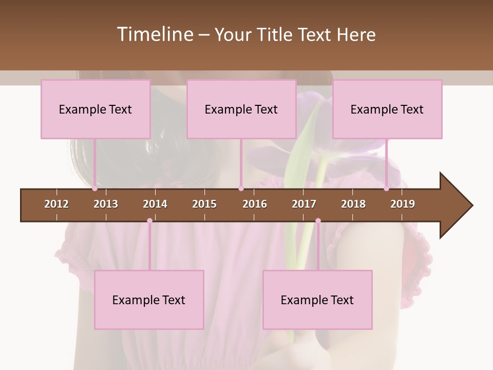 Childhood Hand Kid PowerPoint Template