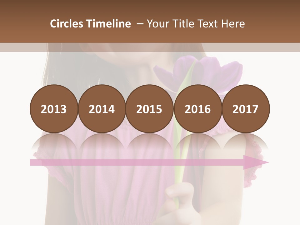 Childhood Hand Kid PowerPoint Template