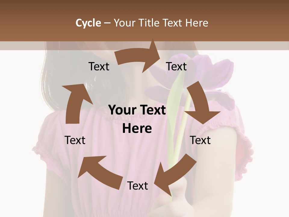 Childhood Hand Kid PowerPoint Template