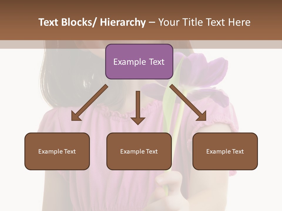 Childhood Hand Kid PowerPoint Template