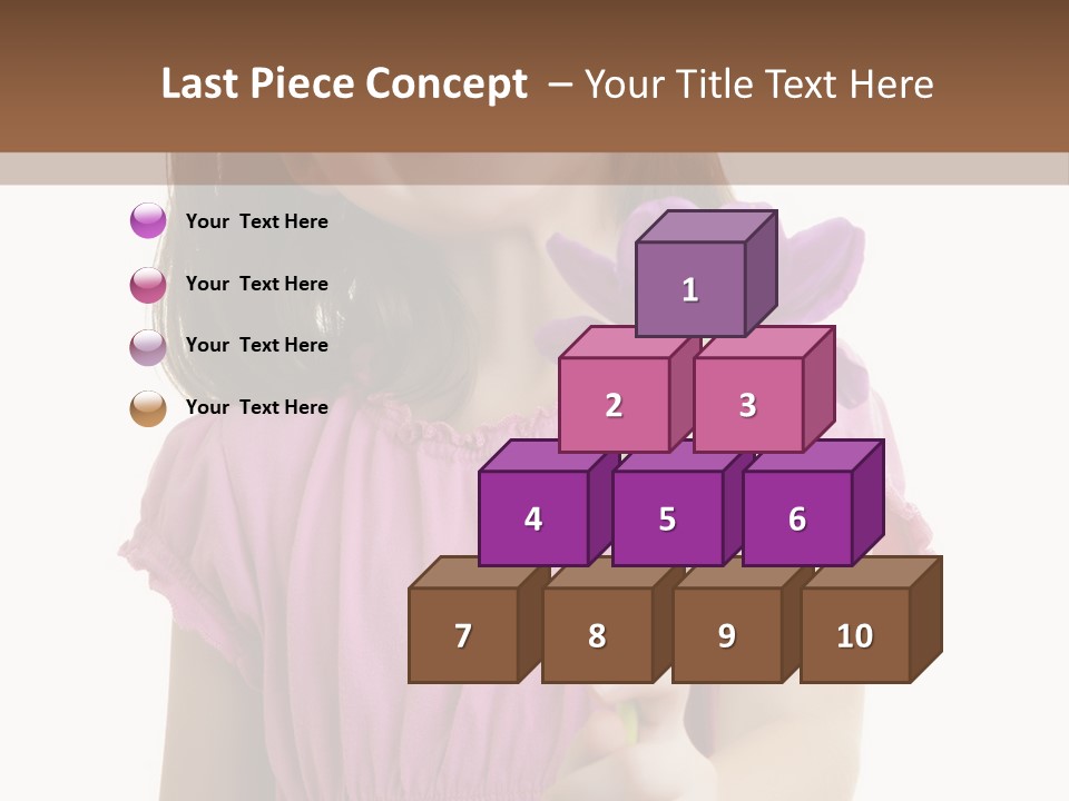 Childhood Hand Kid PowerPoint Template