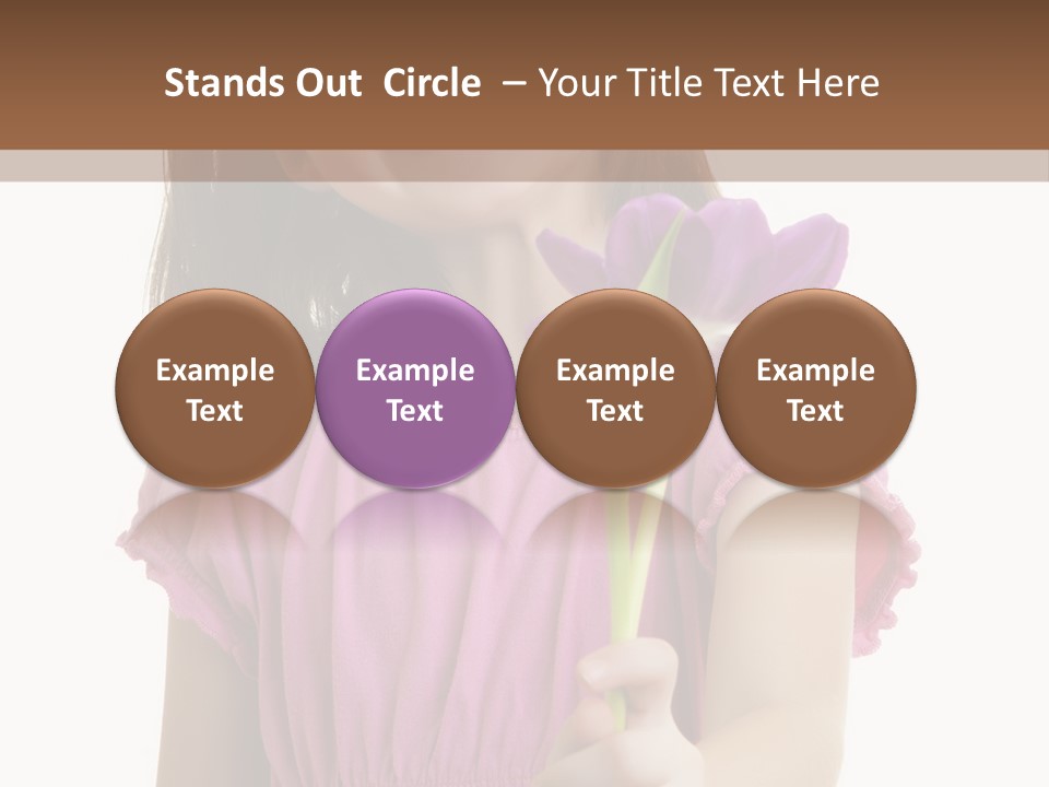 Childhood Hand Kid PowerPoint Template