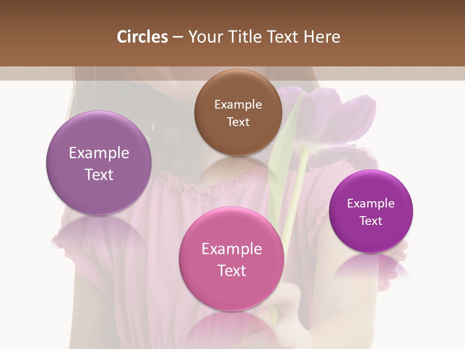 Childhood Hand Kid PowerPoint Template