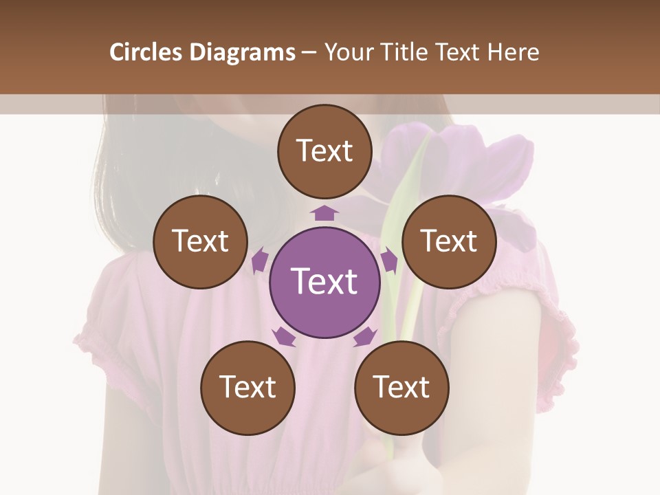 Childhood Hand Kid PowerPoint Template