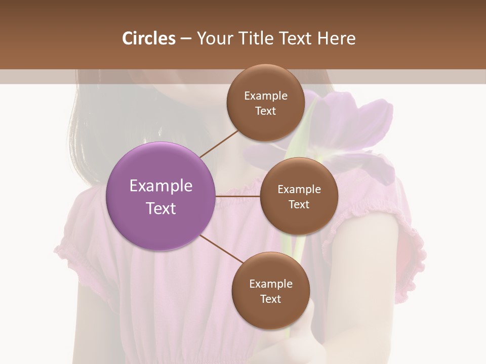 Childhood Hand Kid PowerPoint Template