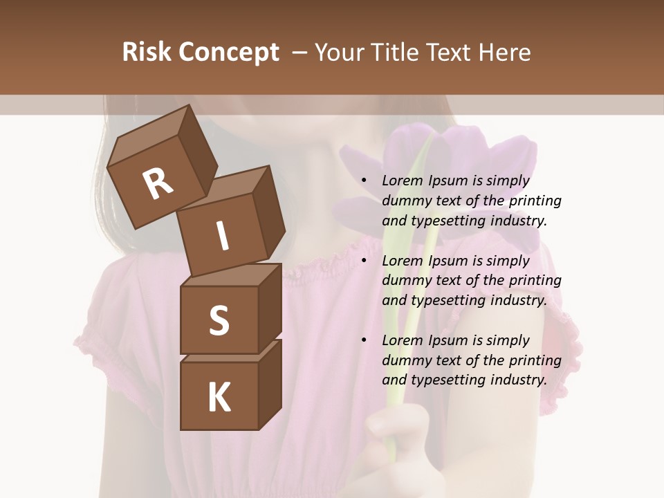 Childhood Hand Kid PowerPoint Template