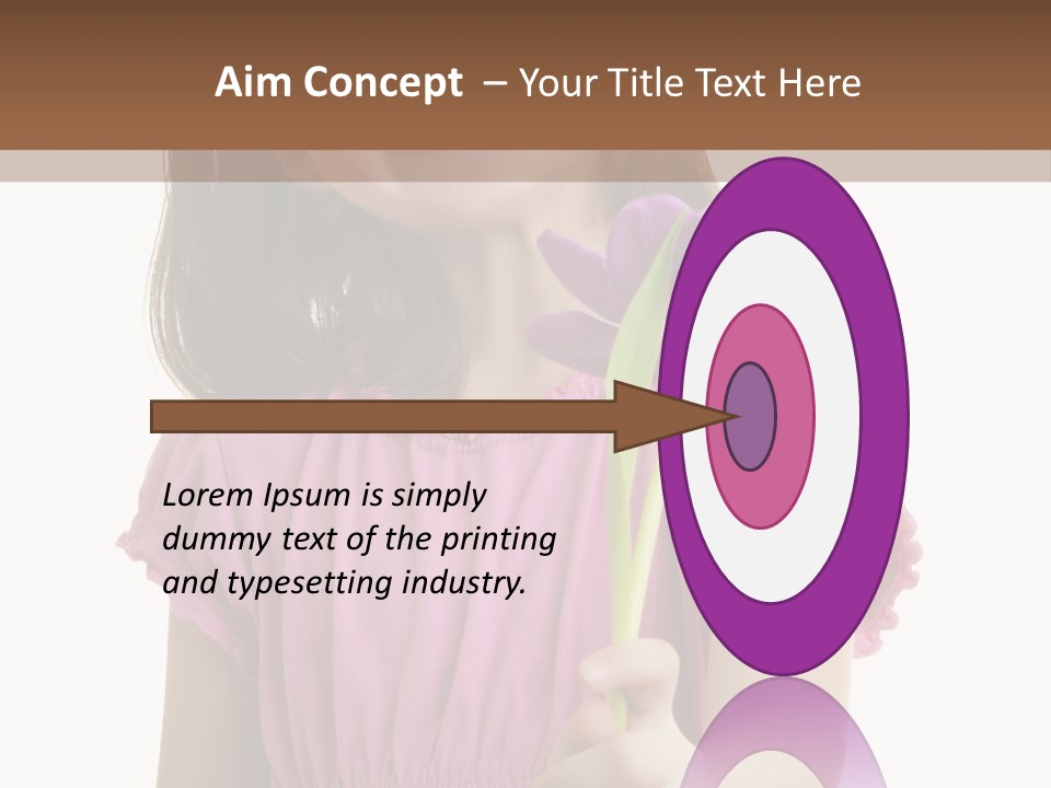 Childhood Hand Kid PowerPoint Template