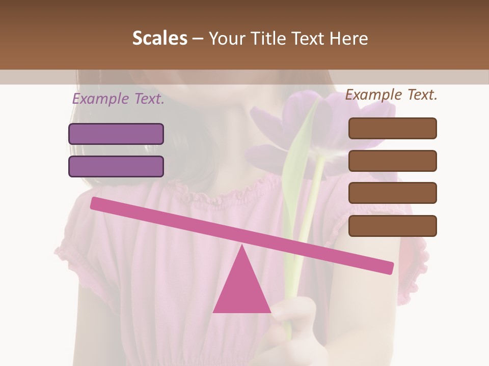 Childhood Hand Kid PowerPoint Template