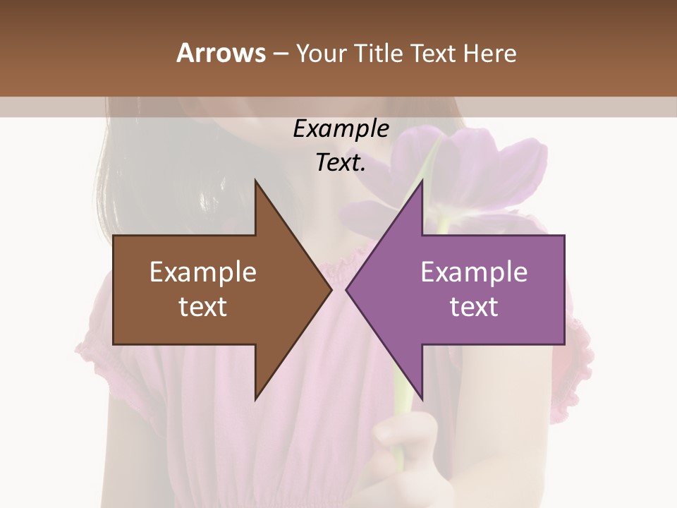 Childhood Hand Kid PowerPoint Template