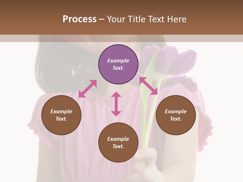 Childhood Hand Kid PowerPoint Template