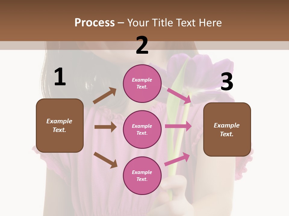 Childhood Hand Kid PowerPoint Template