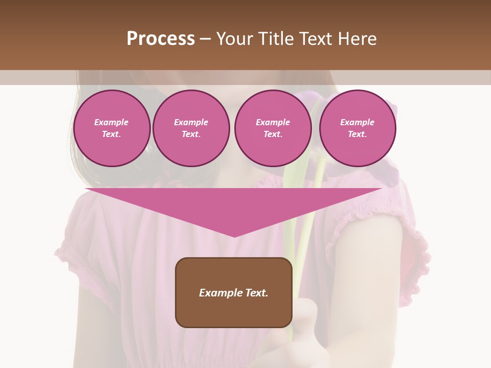 Childhood Hand Kid PowerPoint Template