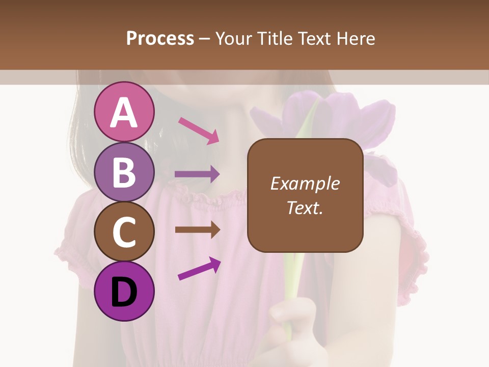 Childhood Hand Kid PowerPoint Template