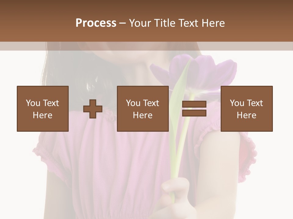 Childhood Hand Kid PowerPoint Template