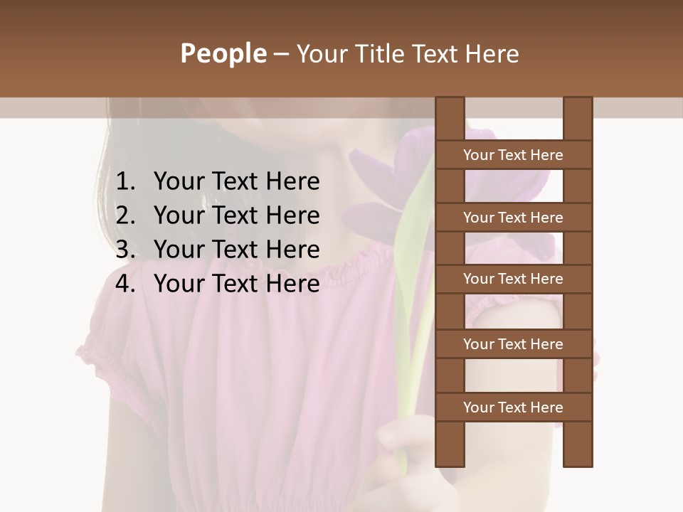 Childhood Hand Kid PowerPoint Template