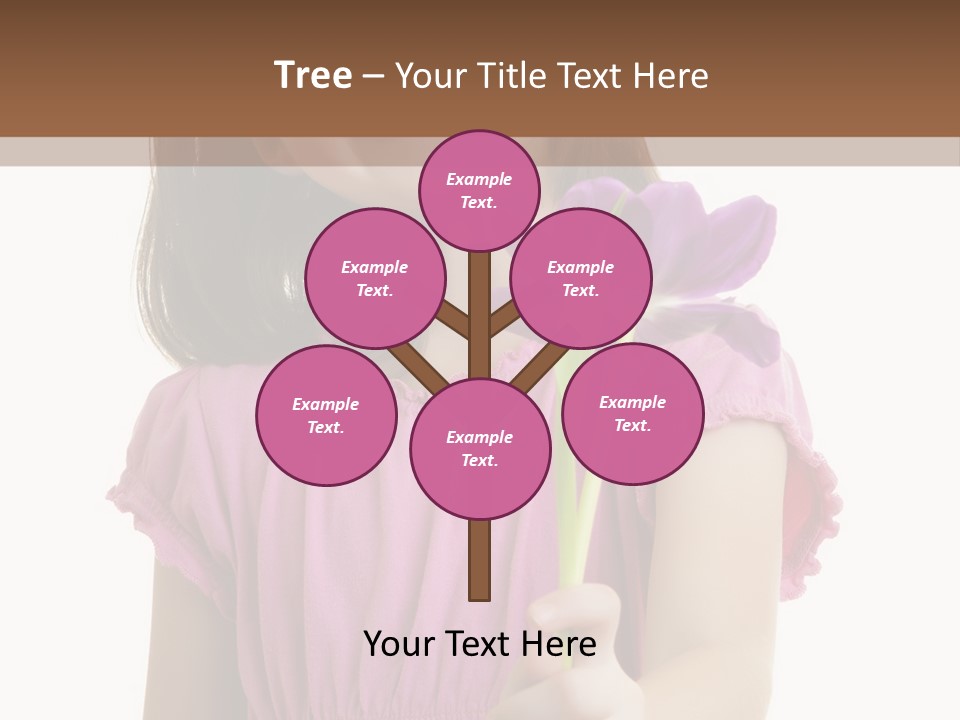 Childhood Hand Kid PowerPoint Template