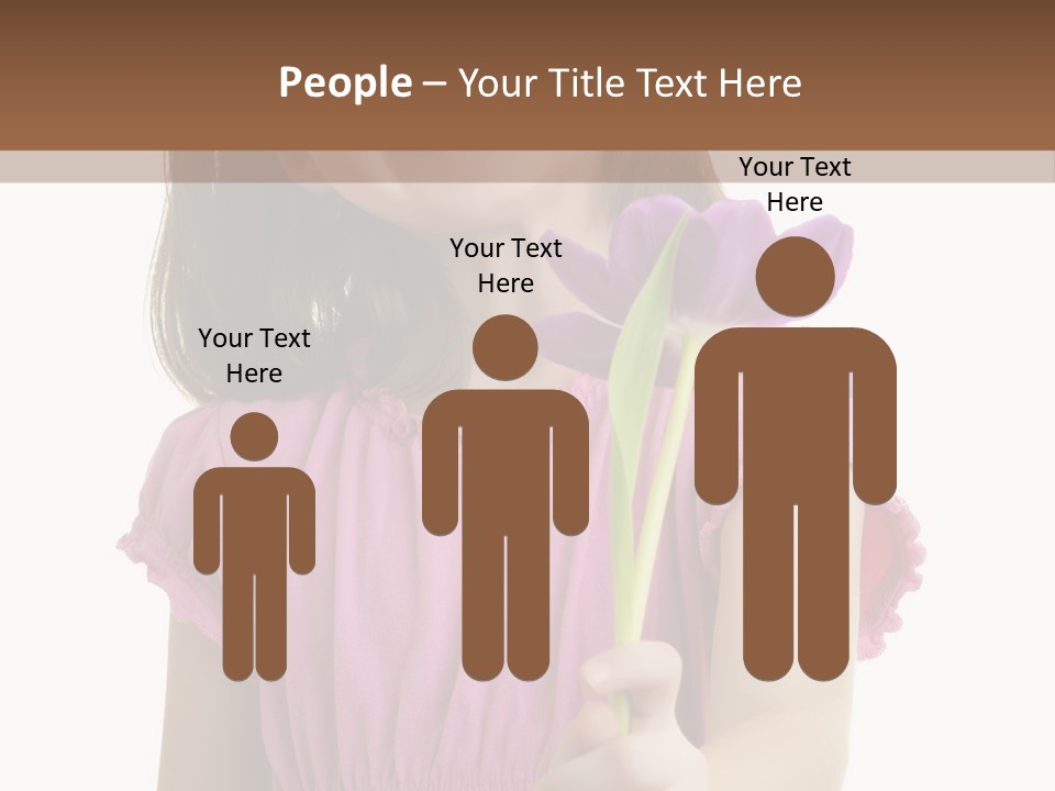 Childhood Hand Kid PowerPoint Template