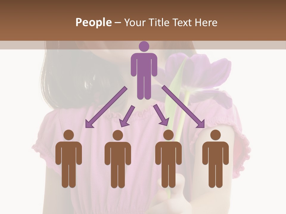 Childhood Hand Kid PowerPoint Template