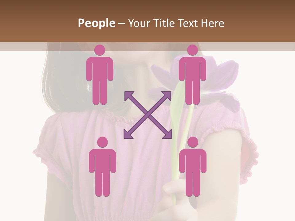 Childhood Hand Kid PowerPoint Template