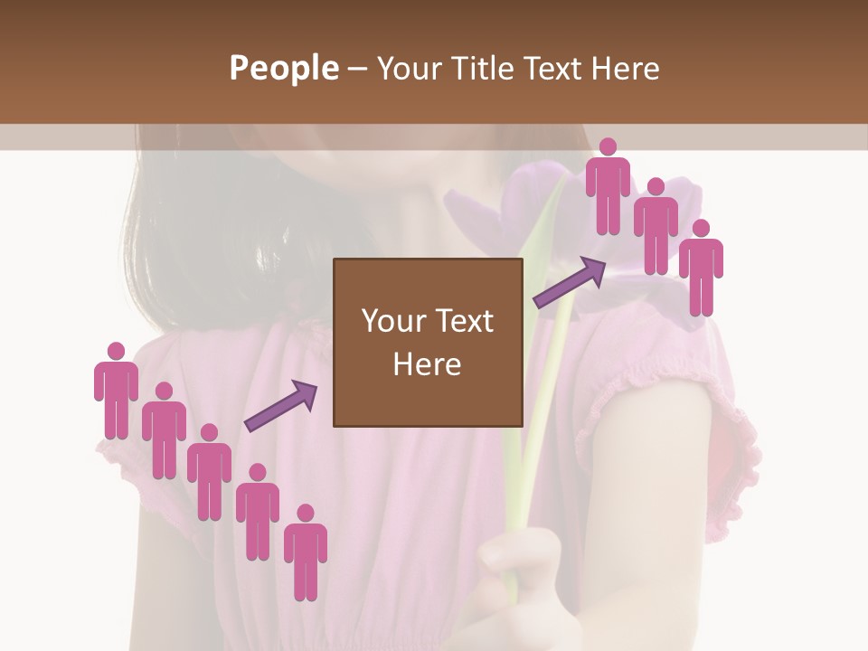 Childhood Hand Kid PowerPoint Template