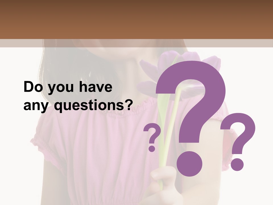 Childhood Hand Kid PowerPoint Template