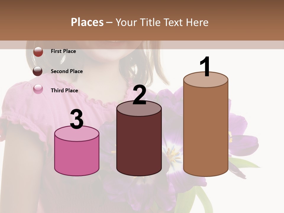 Hand Cheerful Bunch PowerPoint Template