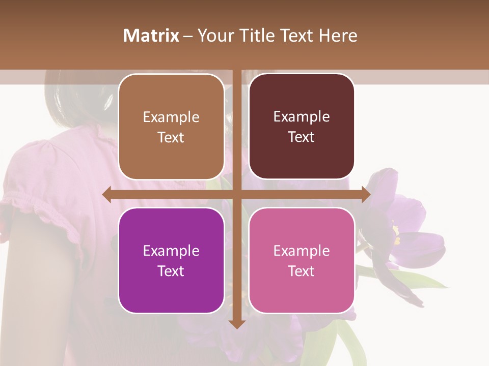 Hand Cheerful Bunch PowerPoint Template