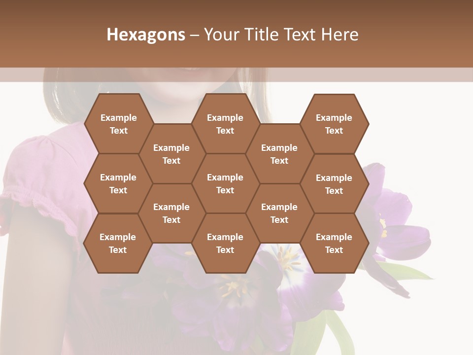 Hand Cheerful Bunch PowerPoint Template