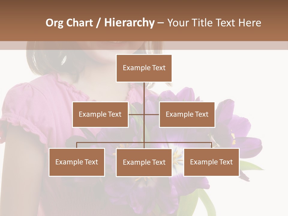 Hand Cheerful Bunch PowerPoint Template