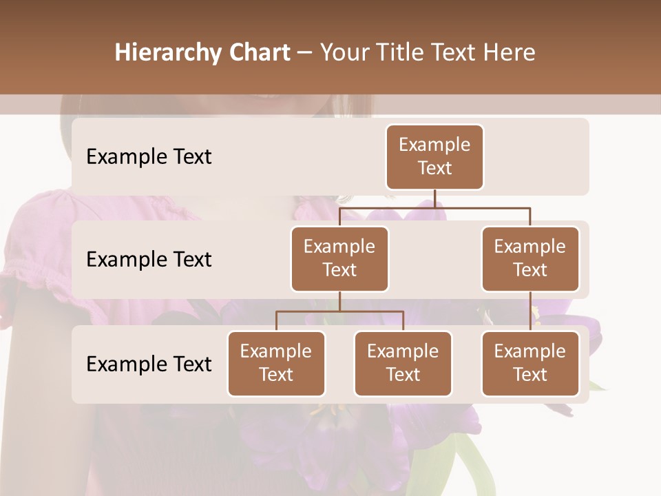 Hand Cheerful Bunch PowerPoint Template