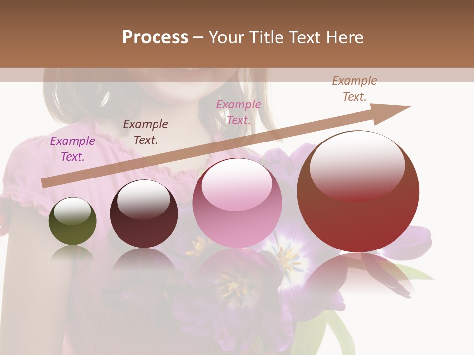 Hand Cheerful Bunch PowerPoint Template