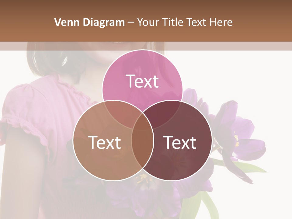 Hand Cheerful Bunch PowerPoint Template