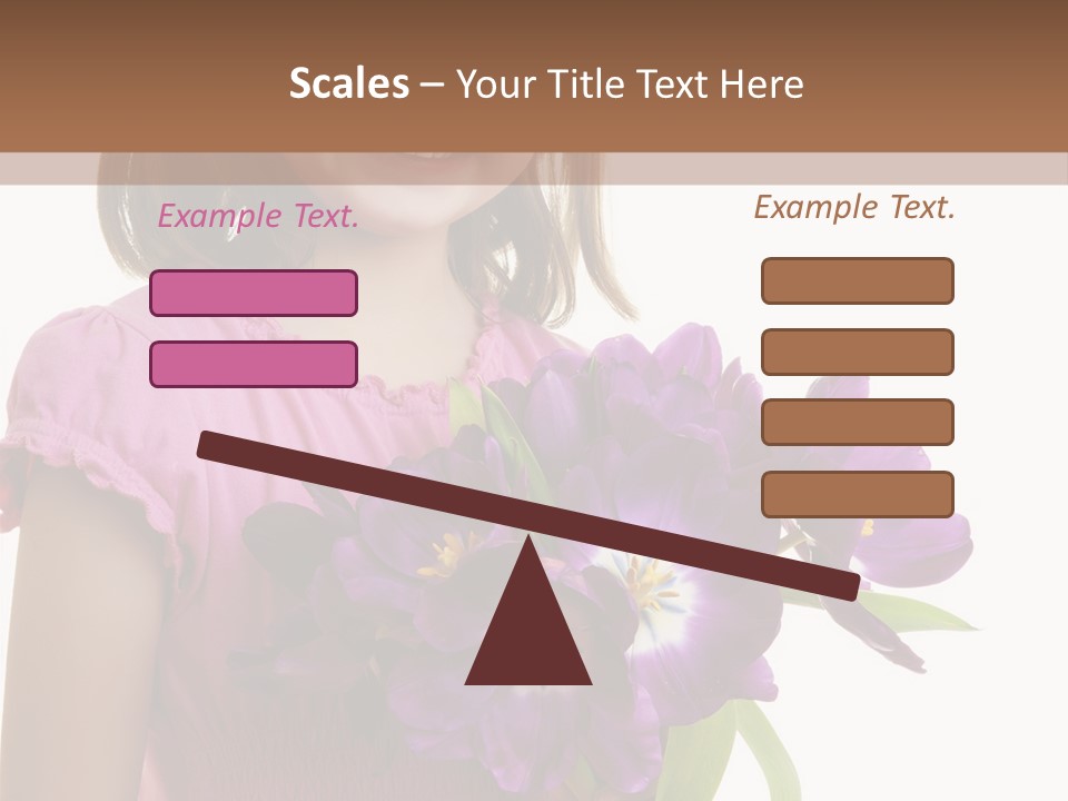 Hand Cheerful Bunch PowerPoint Template