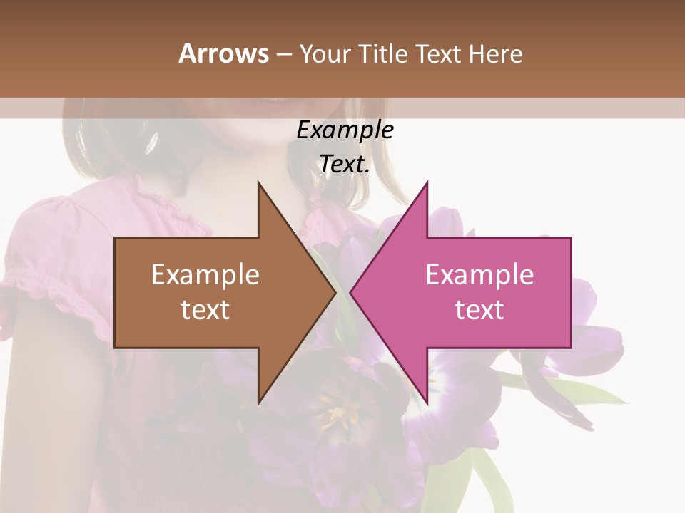 Hand Cheerful Bunch PowerPoint Template