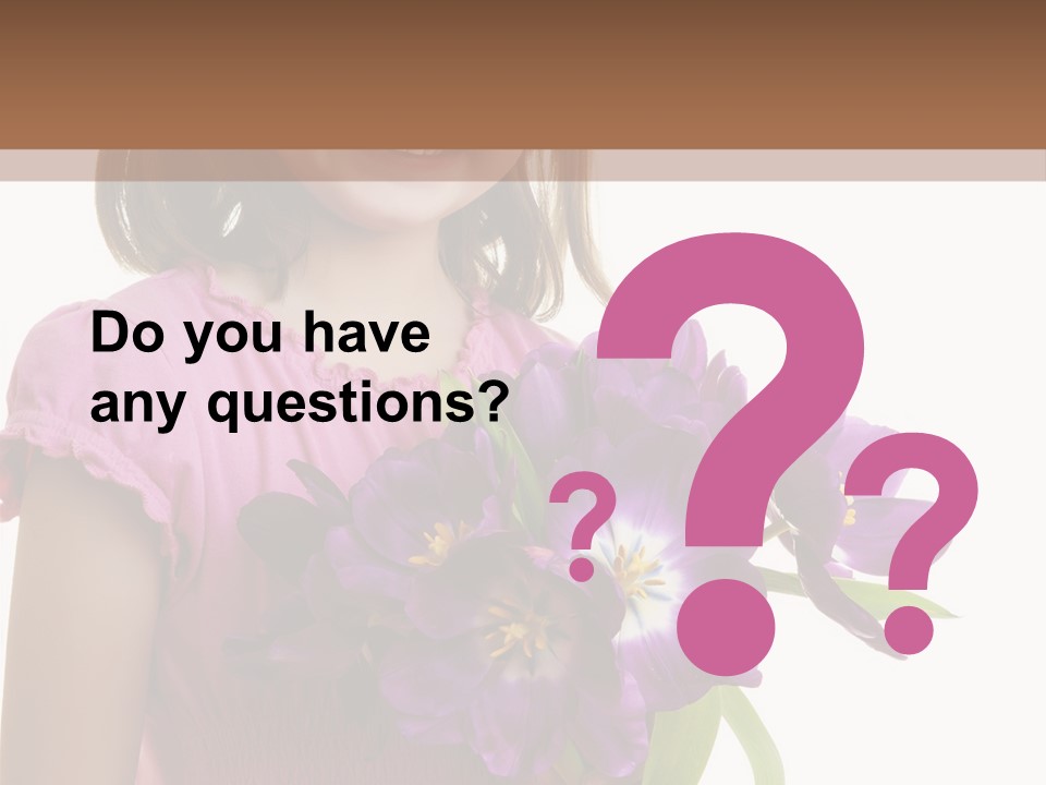 Hand Cheerful Bunch PowerPoint Template