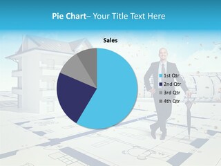 Coin Building Smile PowerPoint Template