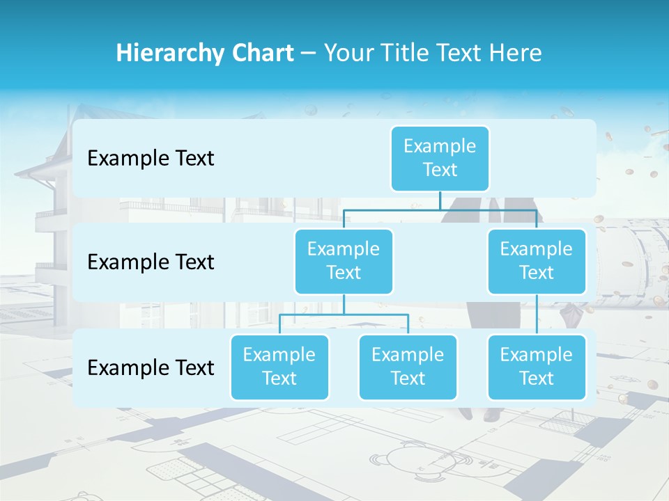 Coin Building Smile PowerPoint Template