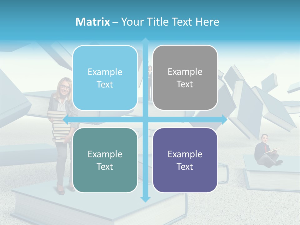 Pile Businessman Suit PowerPoint Template