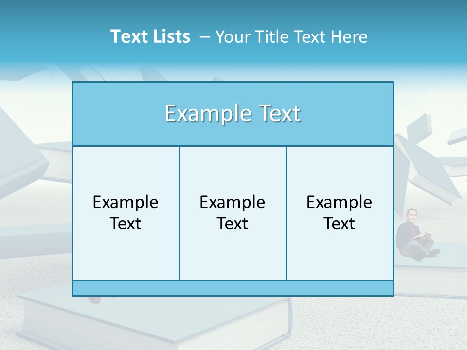 Pile Businessman Suit PowerPoint Template