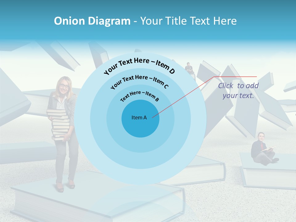 Pile Businessman Suit PowerPoint Template