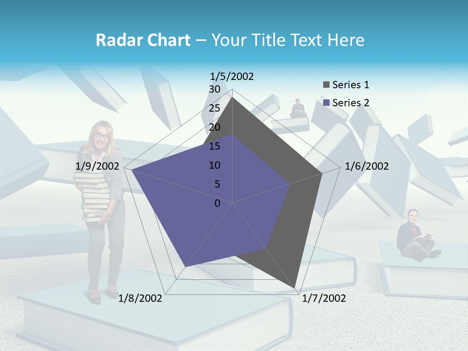 Pile Businessman Suit PowerPoint Template