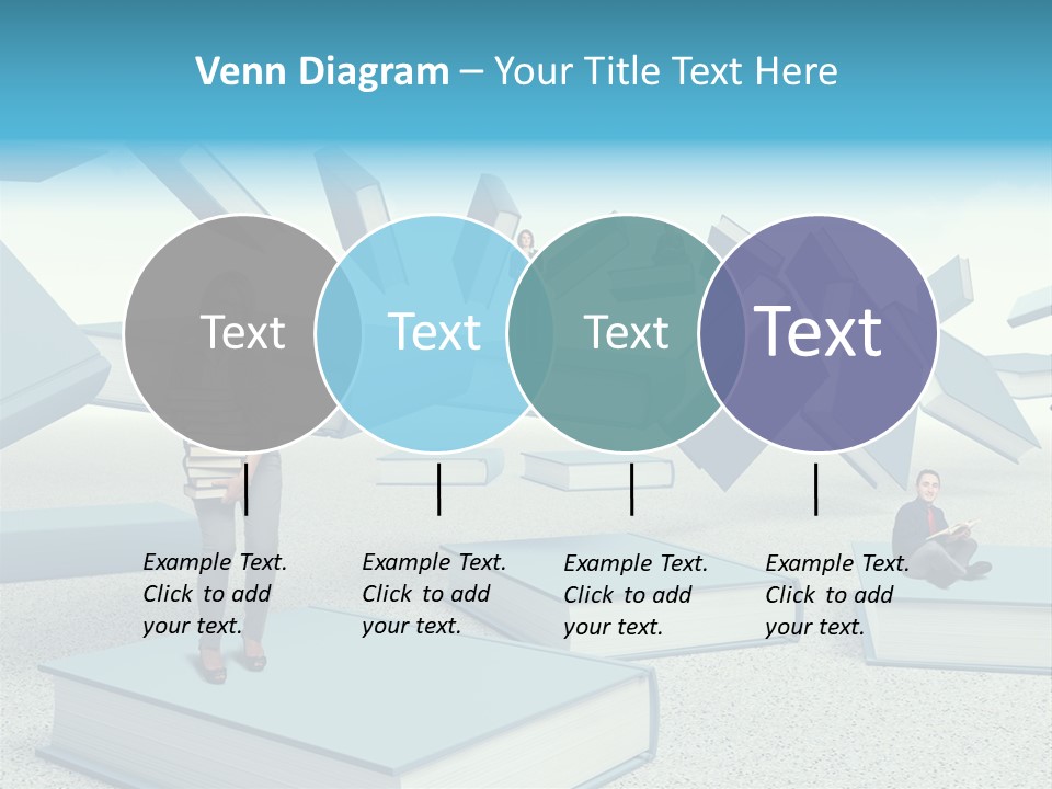 Pile Businessman Suit PowerPoint Template
