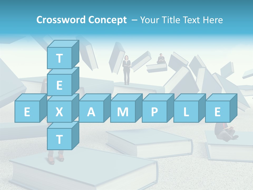 Pile Businessman Suit PowerPoint Template