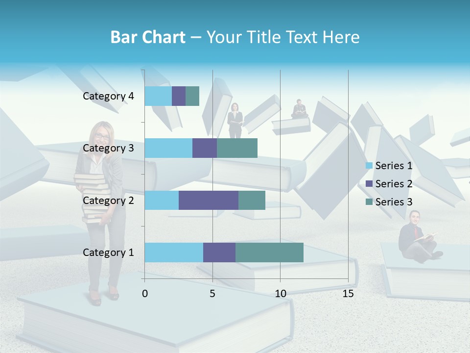 Pile Businessman Suit PowerPoint Template