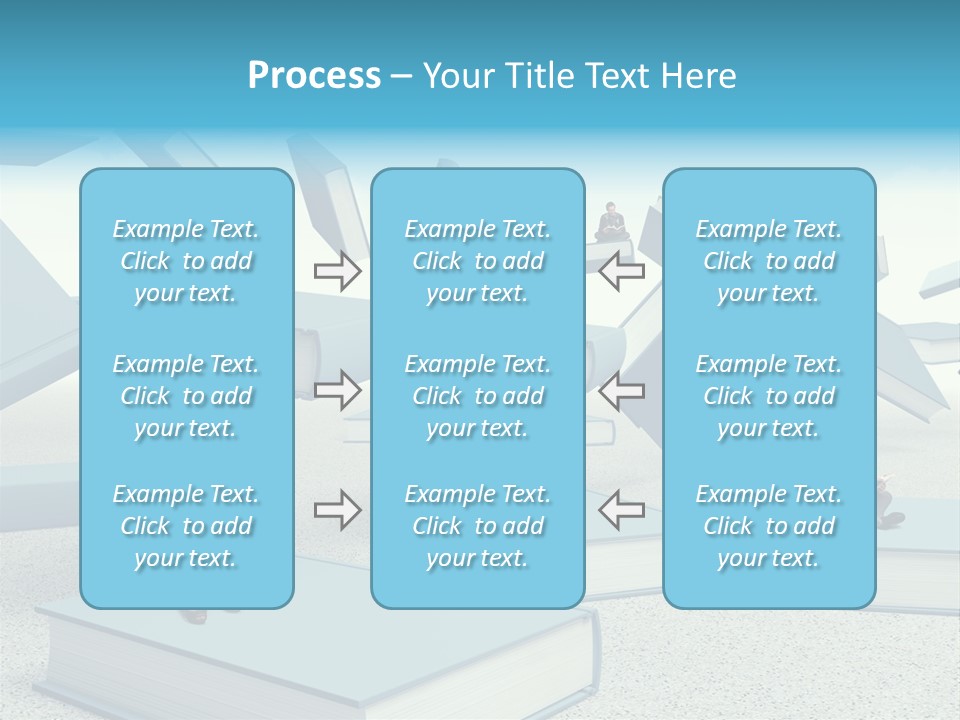 Pile Businessman Suit PowerPoint Template